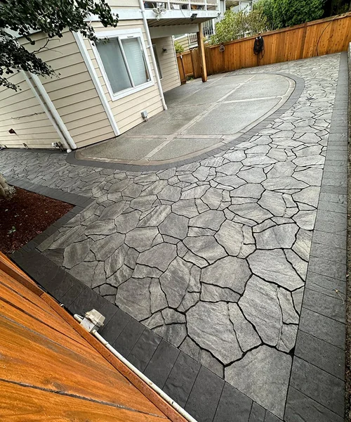 Retaining Wall, Steps, Paver Patio & Walkway in Edmonds 